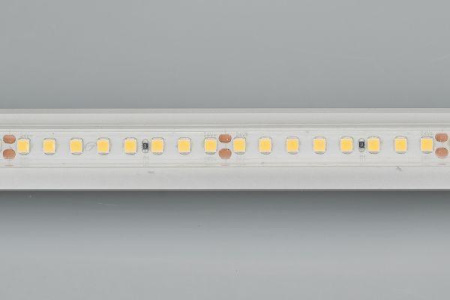 Светодиодная влагозащищенная лента Arlight 12W/m 160LED/m 2835SMD холодный белый 5M 024540(2)