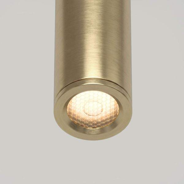 Подвесной светодиодный светильник Elektrostandard Flinn 50263 LED 4W 3000К латунь a072221