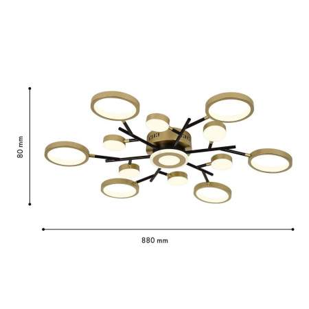 Потолочный светодиодный светильник F-Promo Hybrid 4686-13C