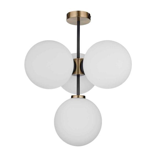 Потолочная люстра 33 ИДЕИ CHN800S.04.17ABL.ASB-S32WH