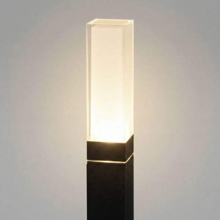Ландшафтный светодиодный светильник Elektrostandarda 1537 TECHNO LED 3000K чёрный a072069