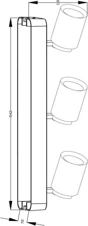 Спот Deko-Light Librae Linear III 348171