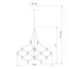 Подвесная люстра Bogates Adit 90400 LED a072123