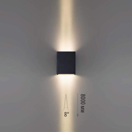 Уличный настенный светильник Odeon Light Arrow Nature 7188/10WL