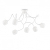 Потолочная люстра Ideal Lux Octopus PL6 Bianco 174921