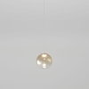 Подвесной светодиодный светильник Eurosvet Wonder 50234/1 Led янтарный