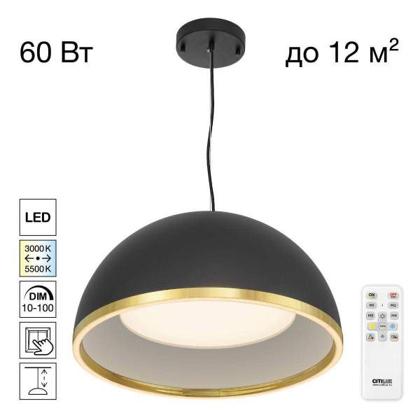 Подвесной светодиодный светильник Citilux Floom CL736251