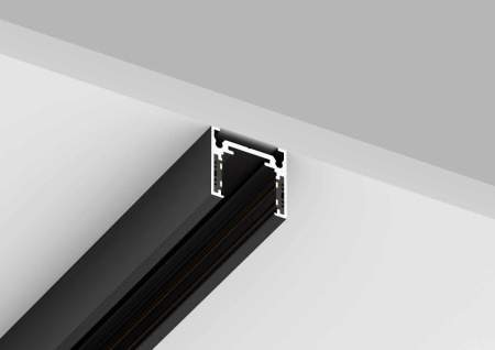Шинопровод магнитный накладной Crystal Lux CLT 0.114 01 L2000 BL