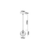 Подвесной светильник Vele Luce Broadway VL5362P11