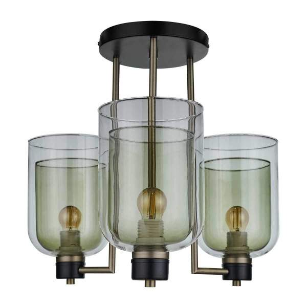 Потолочная люстра 33 ИДЕИ CHN900.03.AMB17.ABL-M05TG