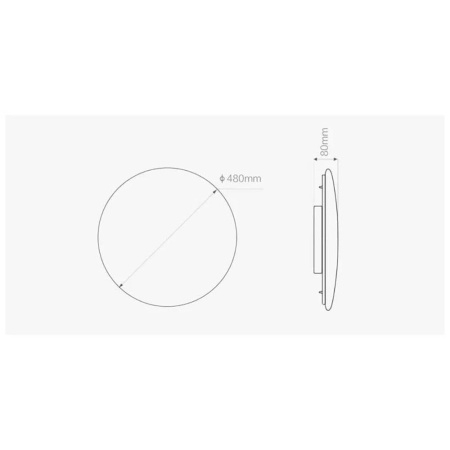 Потолочный светодиодный светильник Yeelight Galaxy Ceiling Light 480 1S YLXD42YL