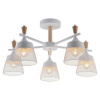 Потолочная люстра Seven Fires Olban SF3389/5C-WT-WD