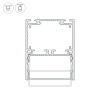 Профиль Arlight SL-Line-4050-3L-2000 Anod Black 044670