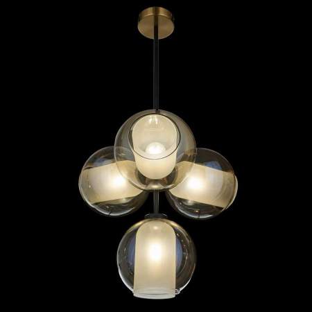 Потолочная люстра 33 ИДЕИ CHN800L.04.17BL.ASB-M04AM