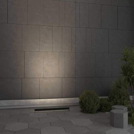 Уличный настенный светодиодный светильник Odeon Light Nature Graze 7040/14WL