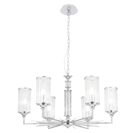 Подвесная люстра Crystal Lux Gloria SP6 Chrome