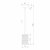 Подвесной светодиодный светильник Eurosvet Bonaldo 50247/1 Led черный