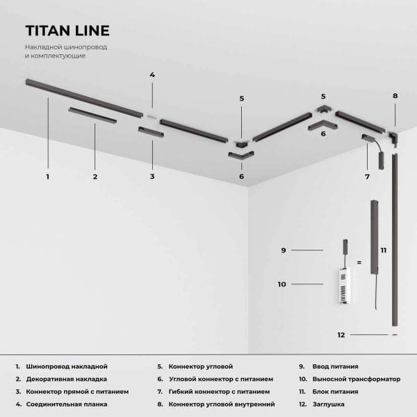 Шинопровод накладной Elektrostandard Line Magnetic 85227/00 a072147