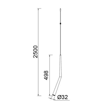 Подвесная люстра Mantra Boomerang 9369+9240 (8L)