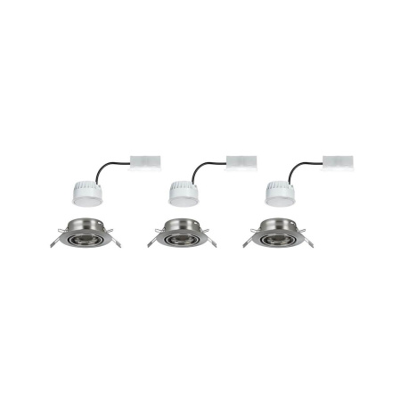 Встраиваемый светодиодный светильник Paulmann Base Coin Led 93421