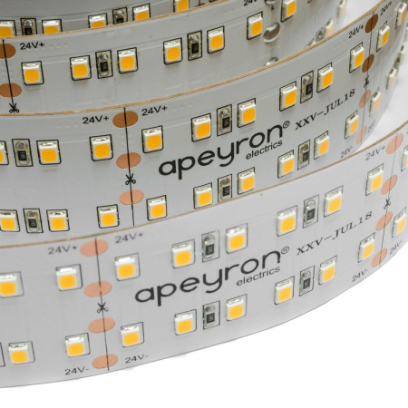 Светодиодная лента Apeyron 42W/m 240 диодов/3м 2835SMD дневной белый 5M 00-316