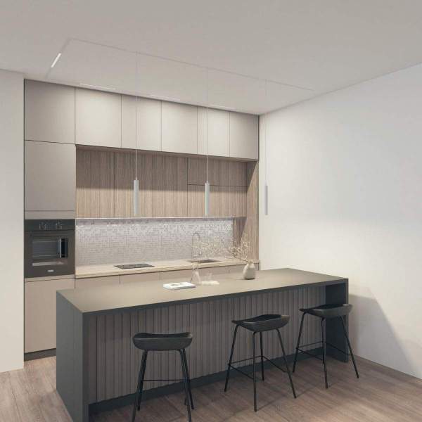 Трековый светодиодный светильник Denkirs Simple Grill DK8202-WH