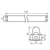 Гибкий неон Arlight 10W/m 120LED/m 2835SMD дневной белый 5M Moonlight-5000S-Side-2835-120-24V Day 026362