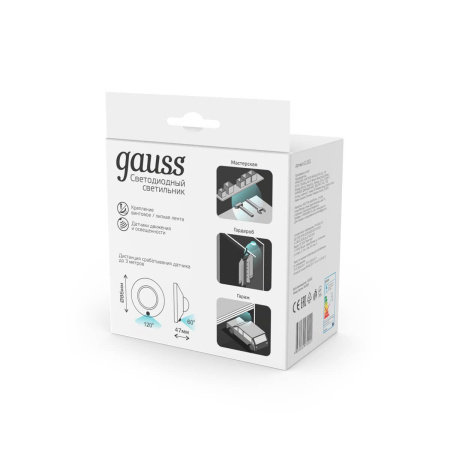 Потолочный светодиодный светильник Gauss CL002