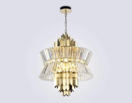 Подвесная люстра с хрусталем Ambrella light High Light LH41017