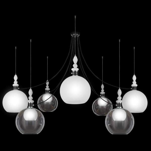 Подвесной светильник 33 ИДЕИ PND182.07.17CH.003BL-M62TW