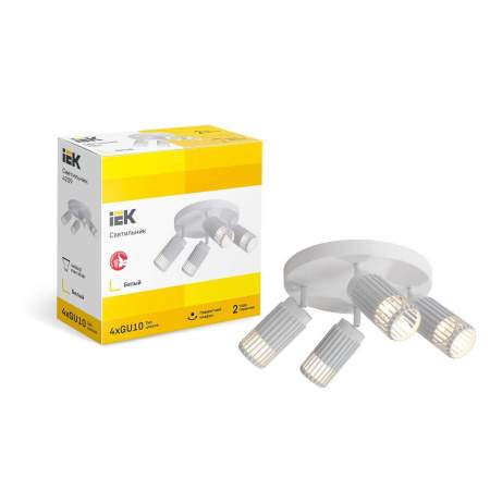 Спот IEK LT-UPB0-4209-GU10-4-K01
