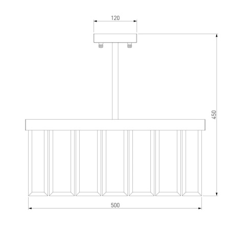 Потолочная люстра Bogates Eclipse 358/5 Smart