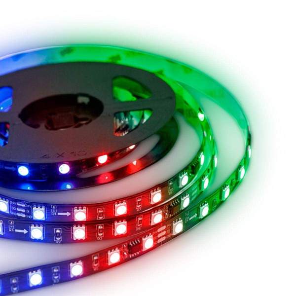 Комплект адресной светодиодной ленты Apeyron 14,4W/m 60LED/m 5050SMD RGB 2M 10-92