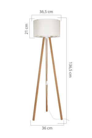 Торшер Toplight Posy TL1617S-01PN