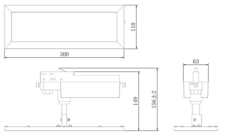 Трековый светодиодный светильник Deko-Light Panel 707135