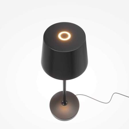 Настольная аккумуляторная лампа Maytoni Modern Nook MOD494RL-L1BK