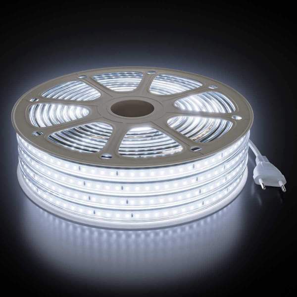 Комплект светодиодной влагозащищенной ленты OGM 6W/m 120LED/m 2835SMD холодный белый 15M SL-70