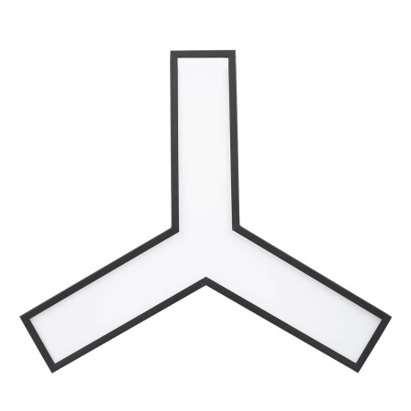 Подвесной светодиодный cветильник Geometria ЭРА Igrek SPO-141-B-40K-028 28Вт 4000К черный Б0050567