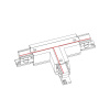 Коннектор T-образный правый 1 Nowodvorski Ctls Power 8241