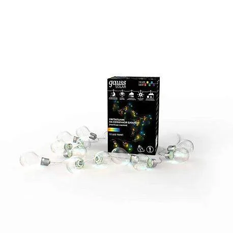 Гирлянда на солнечных батареях Gauss Solar Шары GS035