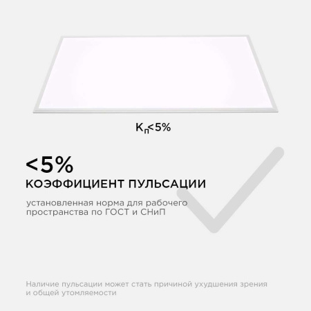 Встраиваемая светодиодная панель Apeyron 42-008