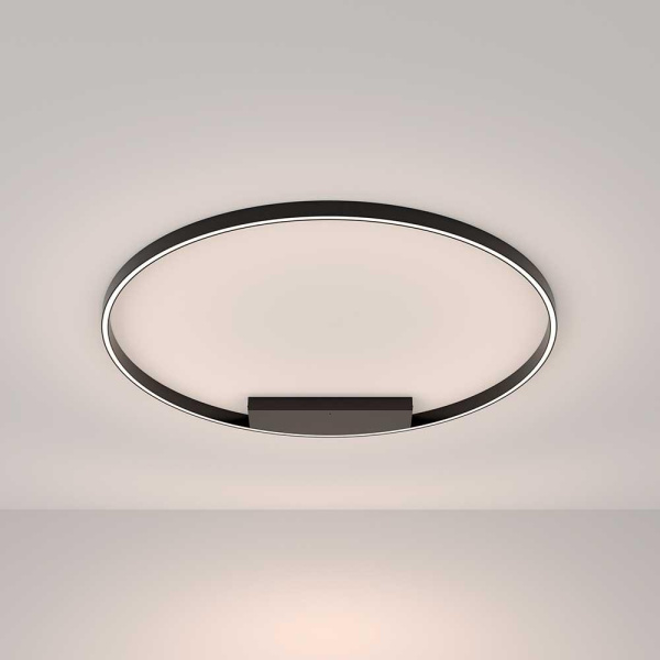 Потолочный светодиодный светильник Maytoni Rim MOD058CL-L65BK