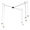 Подвесная светодиодная люстра Lussole Loft Littlerock LSP-7096