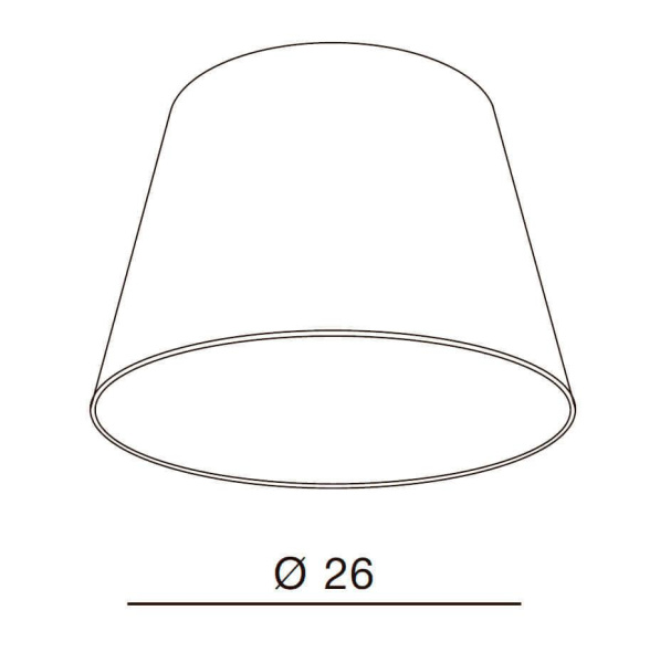 Абажур Azzardo Shade ZF 26 AZ2600