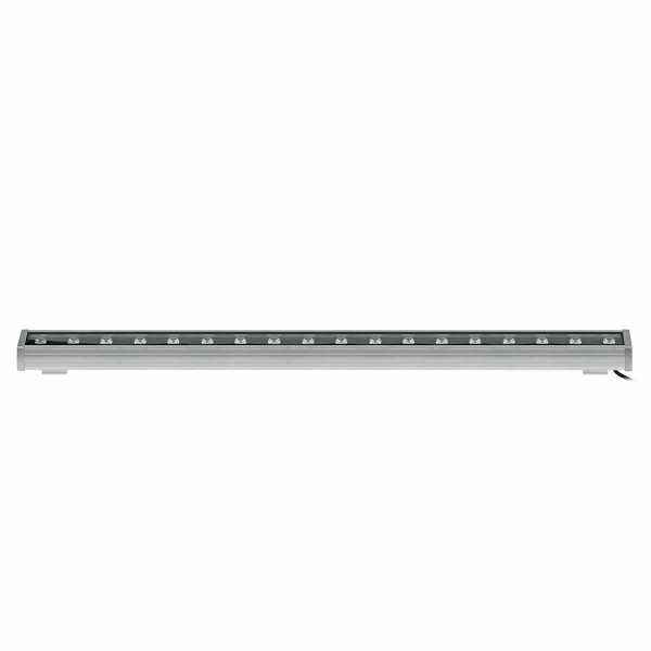 Прожектор светодиодный Uniel ULF-L52-36W/2700K/L100 220V IP65 Silver UL-00008365