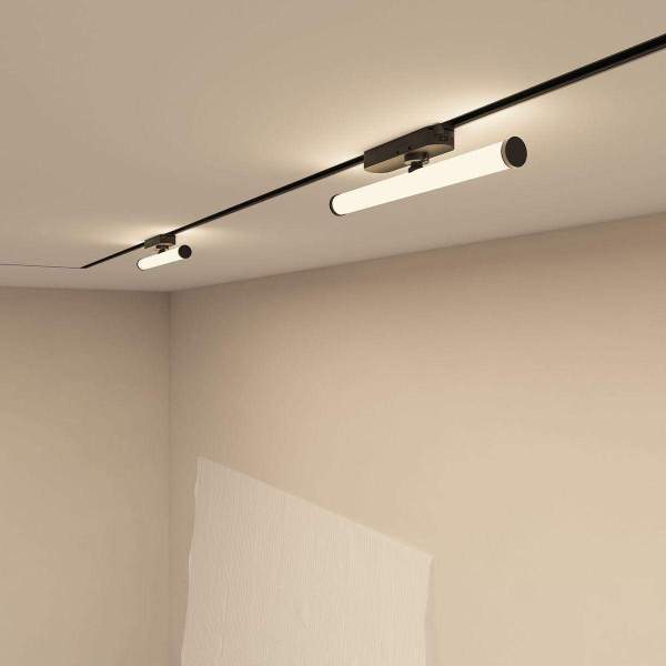 Трековый светодиодный светильник Denkirs Strom DK6448-BK