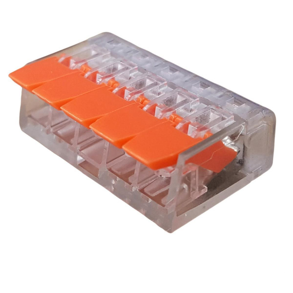 Клемма пятиконтактная с 1 коммутируемой линией (50 шт.) truEnergy Connect 450V, 32A 23526