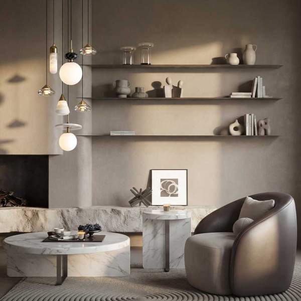 Подвесной светильник Freya Modern Cave FR5631PL-L6BS