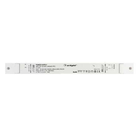 Блок питания Arlight ARV-SP-24100-Linear-PFC 24V 100W IP20 4,17A 032625