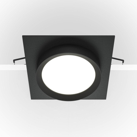 Встраиваемый светильник Maytoni Hoop DL086-GX53-SQ-B